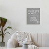 Stupell Industries Dogs are God's Way Quote Pawprint Pet Humor Canvas Wall Art - 2 of 4