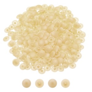 Unique Bargains Plastic Decoration Furniture White Screw Cap Covers - 1 of 4