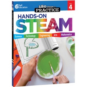 180 Days(tm) Hands-On Steam for Grade 4 - (180 Days of Practice) by  Cheryl Lane (Paperback) - 1 of 1