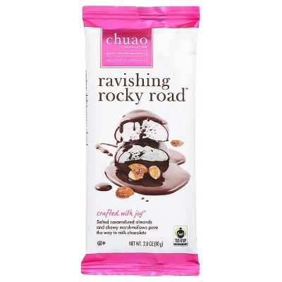 Chuao Chocolatier, Milk Chocolate Bar, Ravishing Rocky Road™, 2.8 oz