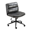 Bizerte Adjustable Swivel Criss-Cross Chair, Wide Seat/ Office Chair /Vanity Chair - 3 of 4