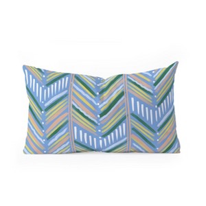 MSRYSTUDIO My Surf House Ocean Oblong Throw Pillow - Society6 - 1 of 2