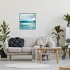 Stupell Industries Abstract Ocean Horizon Modern Nautical Painting Blue Green, 24" x 24" - 2 of 4