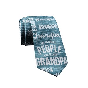 Crazy Dog T-Shirts My Favorite People Call Me Grandpa Necktie Novelty Ties for Men Funny Tie for Grandap Funny Ties - 1 of 4