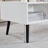 Hotraffy 39inches Wood Lift Top Coffee Table with Hidden Compartment and Storage Shelf - 4 of 4