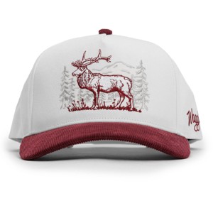 Waggle Adult Cotton Baseball Hat -  Yukon Corduroy Brim - 1 of 4
