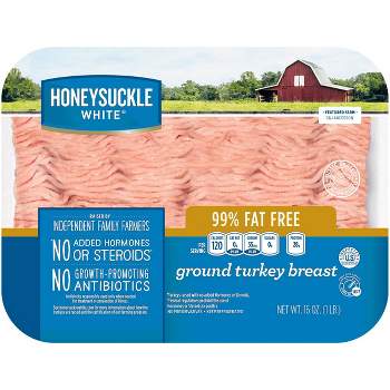 Honeysuckle White Fresh 99% Lean Ground Turkey Breast - 1lb