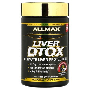ALLMAX Liver D-Tox™, Ultimate Liver Protection, 42 Capsules - 1 of 2
