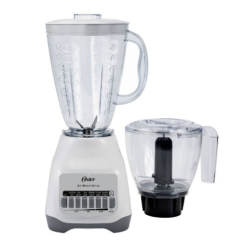Oster® Easy-to-Clean Smoothie Blender with Dishwasher-Safe Glass Jar, Black