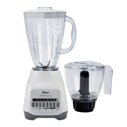 Oster Easy-to-Use 6-Cup Glass Jar Blender, Food Chopper and Ice