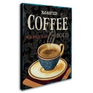 Trademark Fine Art-Lisa Audit 'Today's Coffee IV' Matted Framed Art - 1 of 3