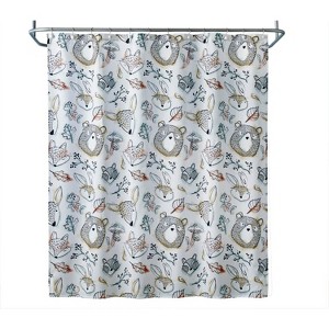 Sketched Woodland Kids' Shower Curtain - SKL Home - 1 of 4