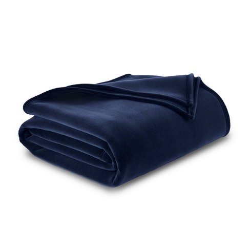 Navy king size online blanket