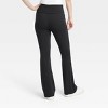 Women's High Waisted Ponte Flare Leggings With Pockets - A New Day™ Black Xl  : Target