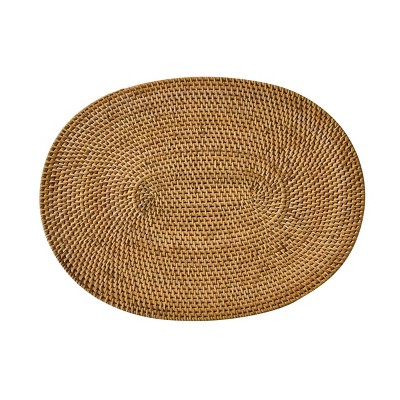 Park Designs Rattan Oval Charger Set Of 2 : Target