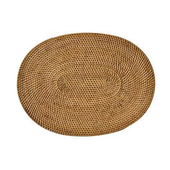 Park Designs Rattan Oval Charger Set of 2