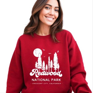 Simply Sage Market Vintage Redwood National Park Sweatshirt - 1 of 4