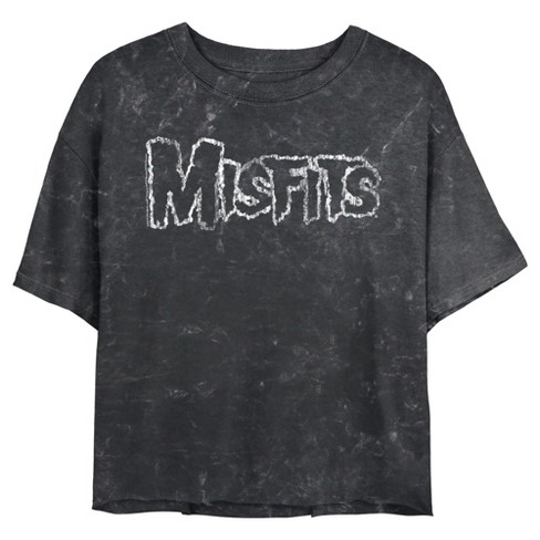 Juniors Womens Misfits Distressed Logo T-Shirt - image 1 of 4