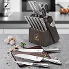 imarku 16Pcs Kitchen Knife Set with Sharpening, High Carbon Stainless Steel Knives Set for Kitchen with Ergonomic Non-Slip Handle, Dishwasher Safe - 2 of 4