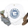 Yale University Bulldog Circle - Women's Garment Dyed Long Sleeve Graphic T-Shirt - 3 of 4