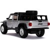 2020 Jeep Gladiator Pickup Truck Silver with Black Top "Fast & Furious" Movie 1/32 Diecast Model Car by Jada - 4 of 4
