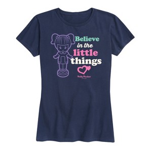 Women's - Polly Pocket - Believe In The Little Things Short Sleeve Graphic T-Shirt - 1 of 4