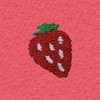Dalix Womens Lil Strawberry Lightweight Everyday Tee - 2 of 4