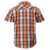 Gioberti Boy's Casual Western Plaid Pearl Snap-on Buttons Short Sleeve Shirt - 2 of 2