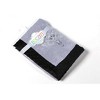 Bacati - Classic Damask Grey Embroidered Blanket - 3 of 4
