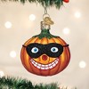 Old World Christmas Glass Blown Ornament for Christmas Tree, Masked Jolly Jack O'Lantern - 3 of 3