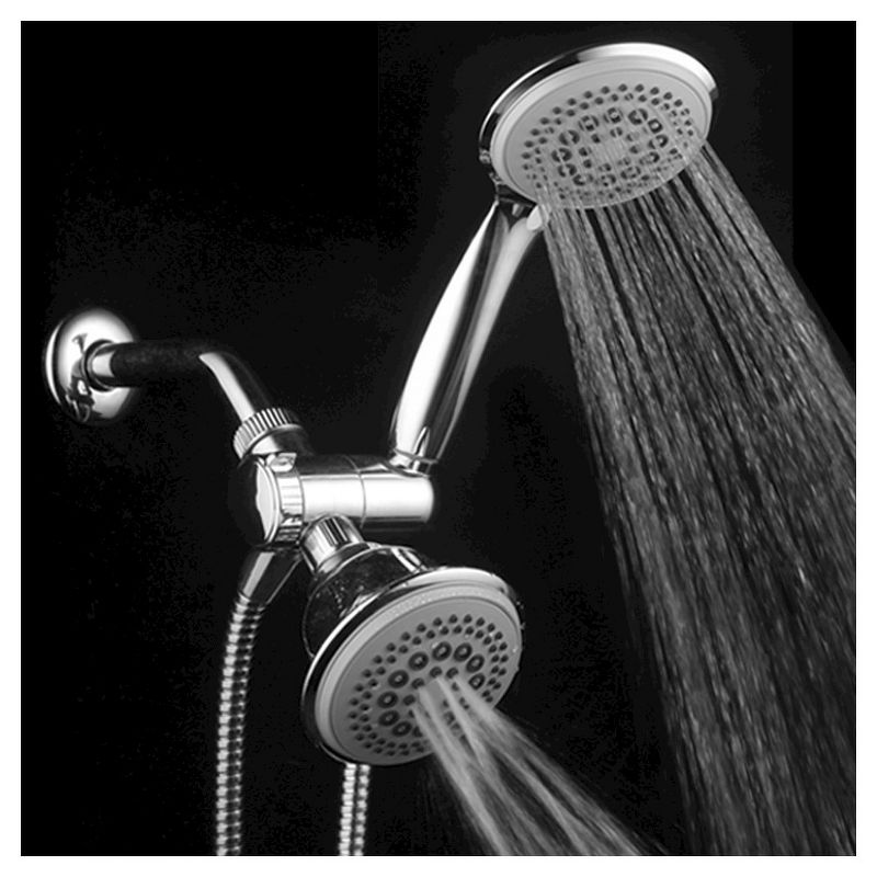 Dual Shower Head Ultra - Luxury Combo Shower System Chrome - Dreamspa, 2 of 9