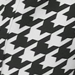 black white