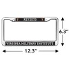 Virginia Military Institute Mascot Full Size Standard License Plate Metal Frame - 4 of 4