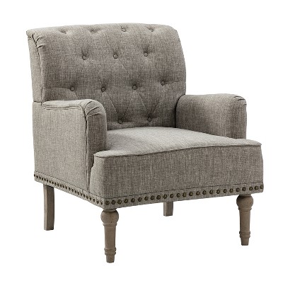 Naida Armchair with Carved Legs | ARTFUL LIVING DESIGN