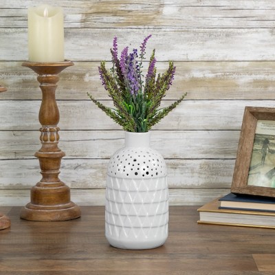 11.5" Purple and Green Artificial Lavender Bundle