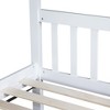 NicBex Twin over Twin Bunk Bed Wooden Bed Frame with 2 Drawers, Ladder and Full Length Guardrail, Space Saving, No Box Spring Required - 4 of 4