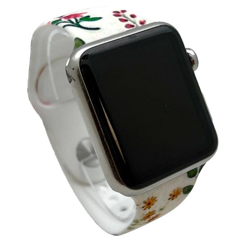 Olivia Pratt Seasonal Printed Silicone Apple Watch Band, 4 of 5