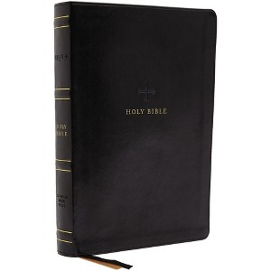 Nrsv, Catholic Bible, Standard Large Print, Leathersoft, Black, Comfort Print - by  Catholic Bible Press (Leather Bound) - 1 of 1