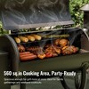 ZPG-550B Wood Pellet Grill BBQ Smoker Digital Control - Black - Z Grills: Compact, Versatile Outdoor Cooking - 3 of 4