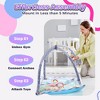 Skirfy 4 IN 1 Baby Activity Play Mat with 20 Balls, 5 Detachable Sound Toys, Baby Sensory Mat for for Toddler Infant, Newborn Gift for Boys and Girls - 4 of 4