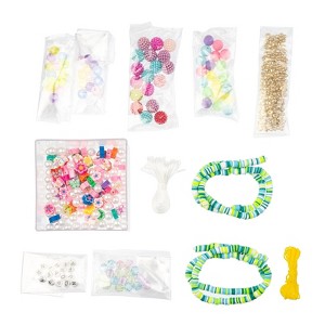 John Bead Craft Beads Green Friendship Bracelet Making Kit - 1 of 4