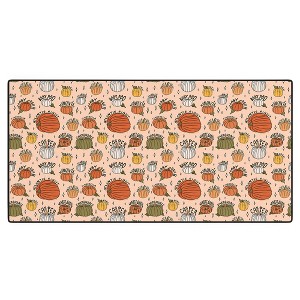 Doodle By Meg Types of Pumpkins Print Desk Mat - Deny Designs - 1 of 3