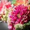 Sullivans Artificial 12.25" Bright Dahlia Bush Set of 3 - 2 of 3