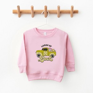 The Juniper Shop Loads Of Luck Retro Truck Youth Ultra-Soft Graphic Sweatshirt - 1 of 3