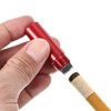 Unique Bargains Snooker Billiard Pool Cue Tip Shaper Pool Repair Tool Billiard Cue Care Accessory with Keychain - 4 of 4