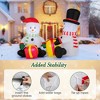 Resenkos 5-Ft Blow-Up Snowman Christmas Inflatable with Gift Boxes - Multi-Color White - 2 of 4