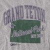 Grand Teton National Park State Line Adult T-Shirt Athletic Heather - 2 of 4