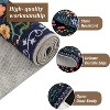 coucheta Multi-size Washable Floral Large Area Rugs for Living Room, Oriental Vintage Non-Slip Ultra Soft Foldable Floor Carpet, for Bedroom, Dining - 2 of 4