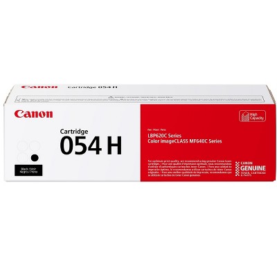 Canon 054 Black Toner Cartridge High Yield 3028C001