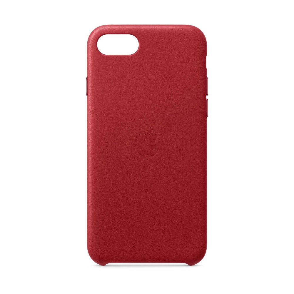 UPC 190199610491 product image for Apple iPhone SE Leather Case - Red | upcitemdb.com